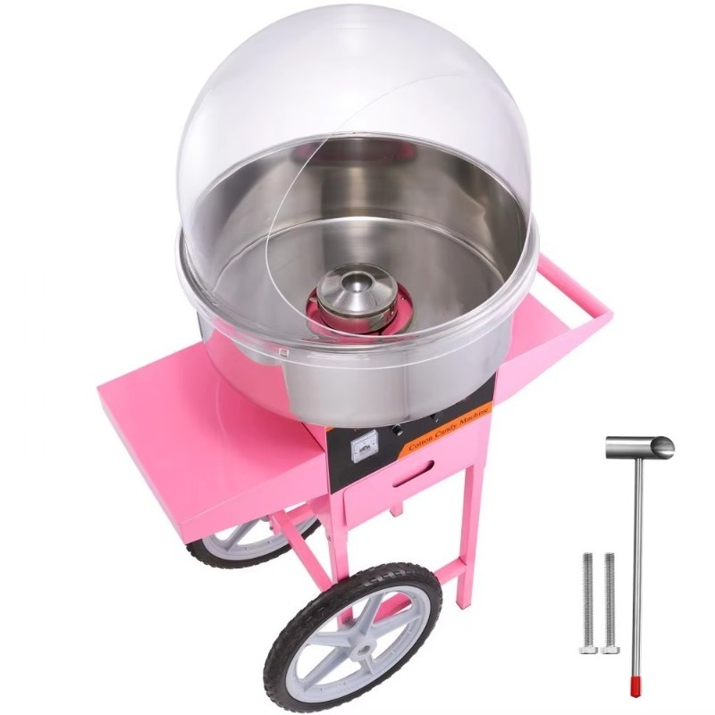 Candy Floss Machine - Commercial Candy Floss Machine Pink Cotton
