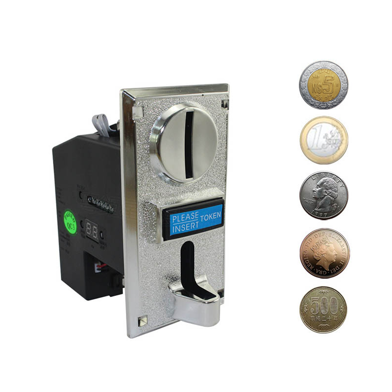 Token Coin Mechanism - Multi Coin Acceptor Electronic Roll Down