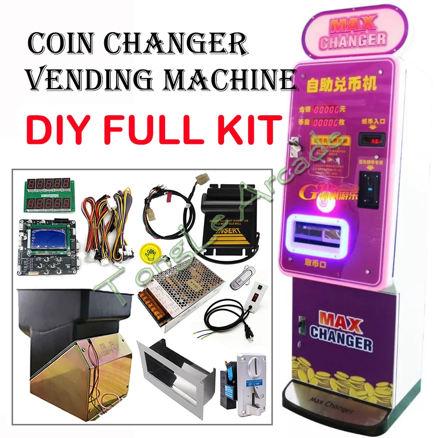 Token Coin Mechanism - Coin Changer DIY Kit Bill Acceptor
