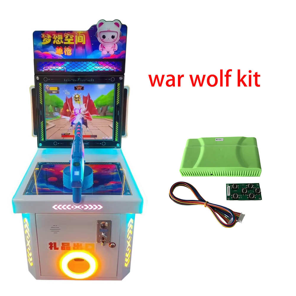 Whack A Mole Arcade - War Wolf/Warrior 10 in 1 Shooting