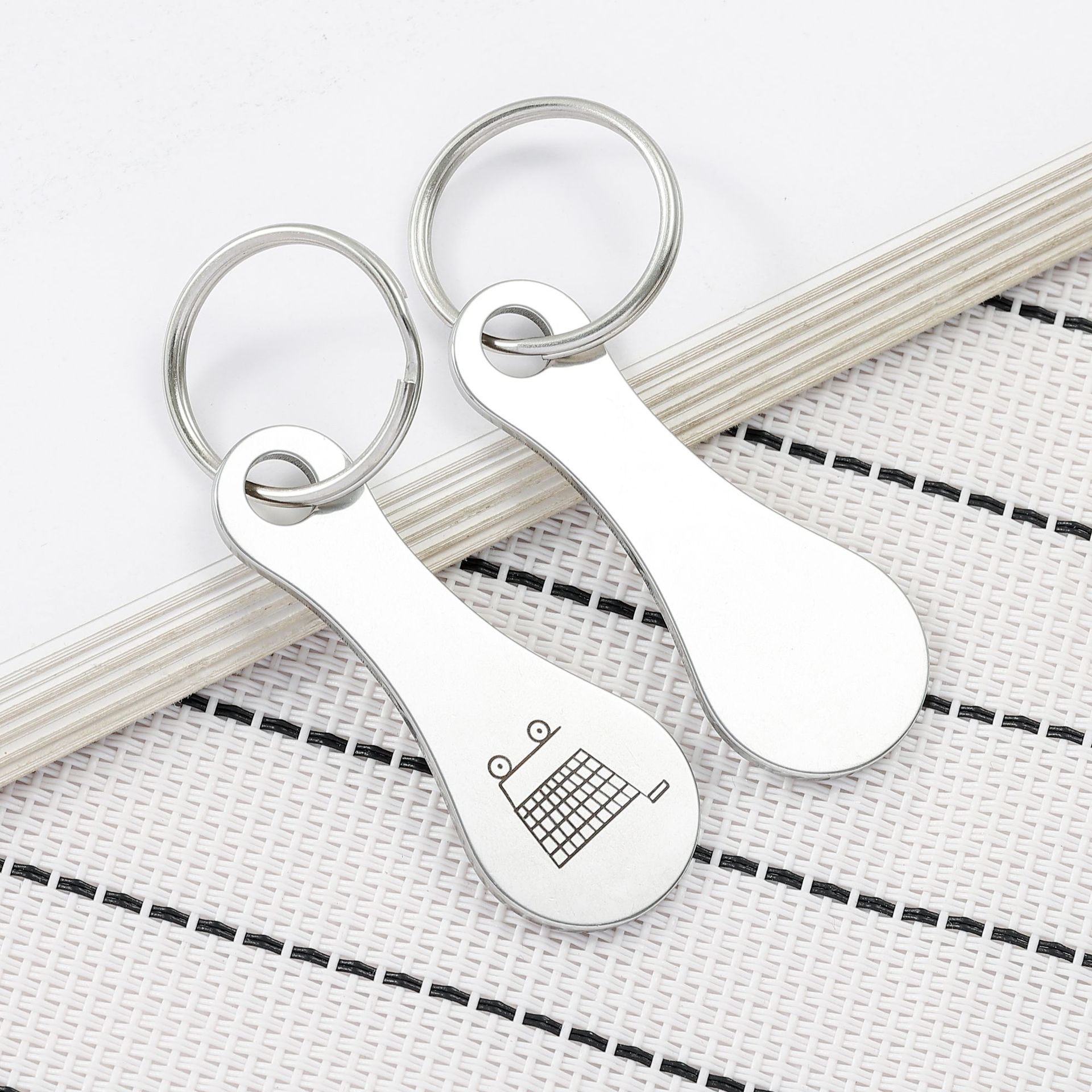 Token Coin Mechanism - 1Pcs Cart Shopping Token Trolley Key