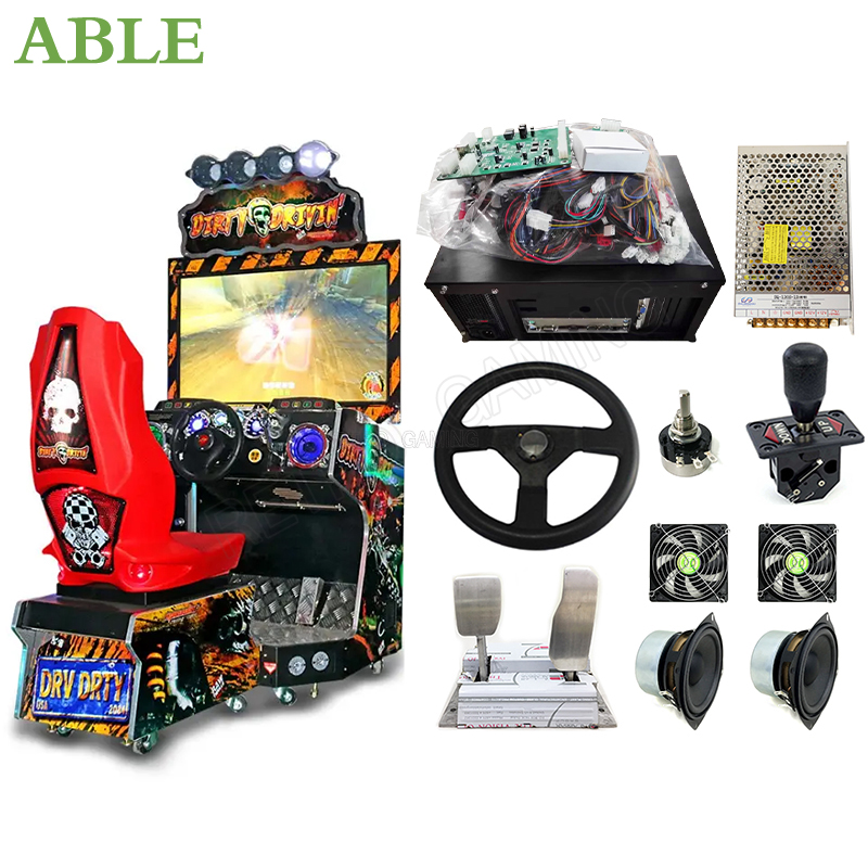 Boxing Machine Arcade - Dirty Drivin Arcade Game Machine DIY