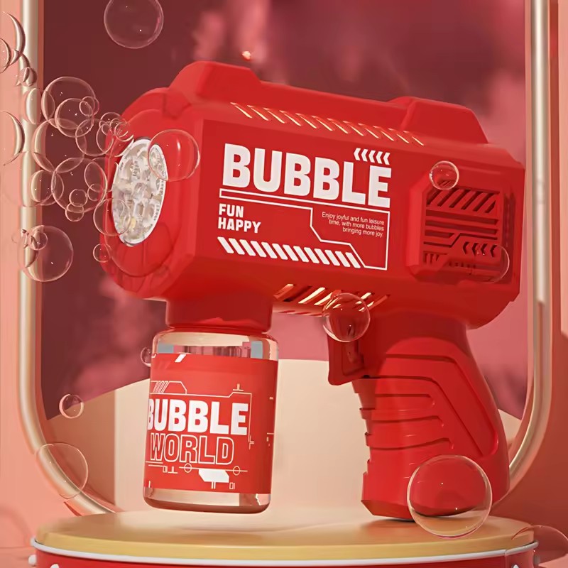 Bubble Gum Machine - Electric Bubble Gun Soap Automatic Bubble