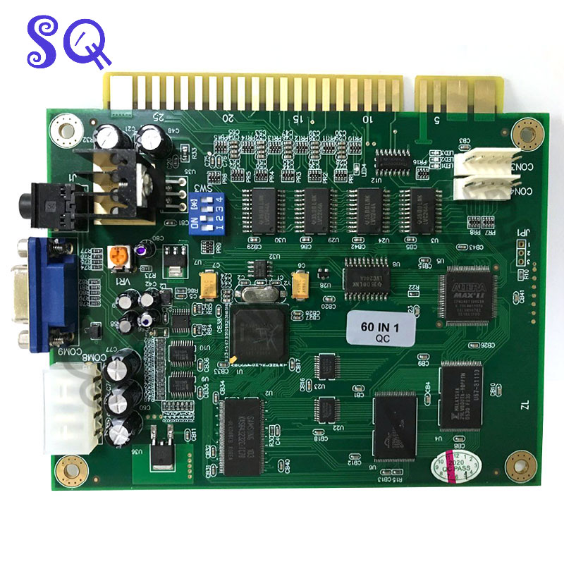 Arcade 60 in 1 Multi Game PCB  - Arcade Button Pcb ulasan dan harga