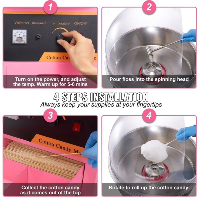 Commercial Candy Floss Machine - Candy Floss Machine ulasan dan harga