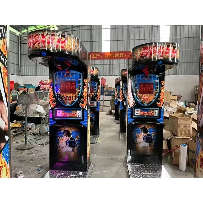 HR Coin-Operated Punch Boxing  - Boxing Machine Arcade ulasan dan harga