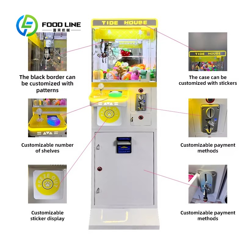 Customized Mini Coin Operated  - Prize Capsule Toy Machine ulasan dan harga