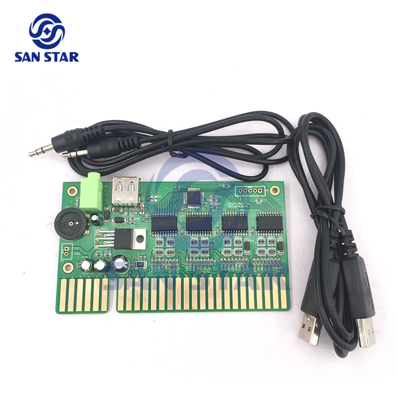 PC TO JAMMA USB Converter Boar - Arcade Button Pcb ulasan dan harga