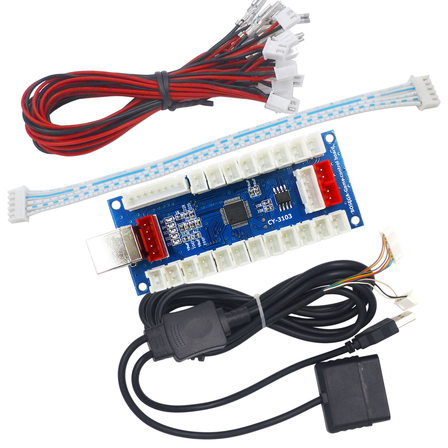SJ@JX Arcade Controller Zero D - Arcade Button Pcb ulasan dan harga