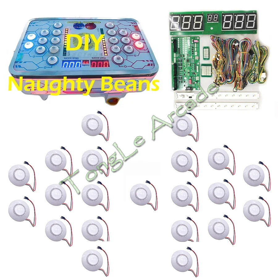 Naughty Beans DIY kit, Coin op - Whack A Mole Arcade ulasan dan harga