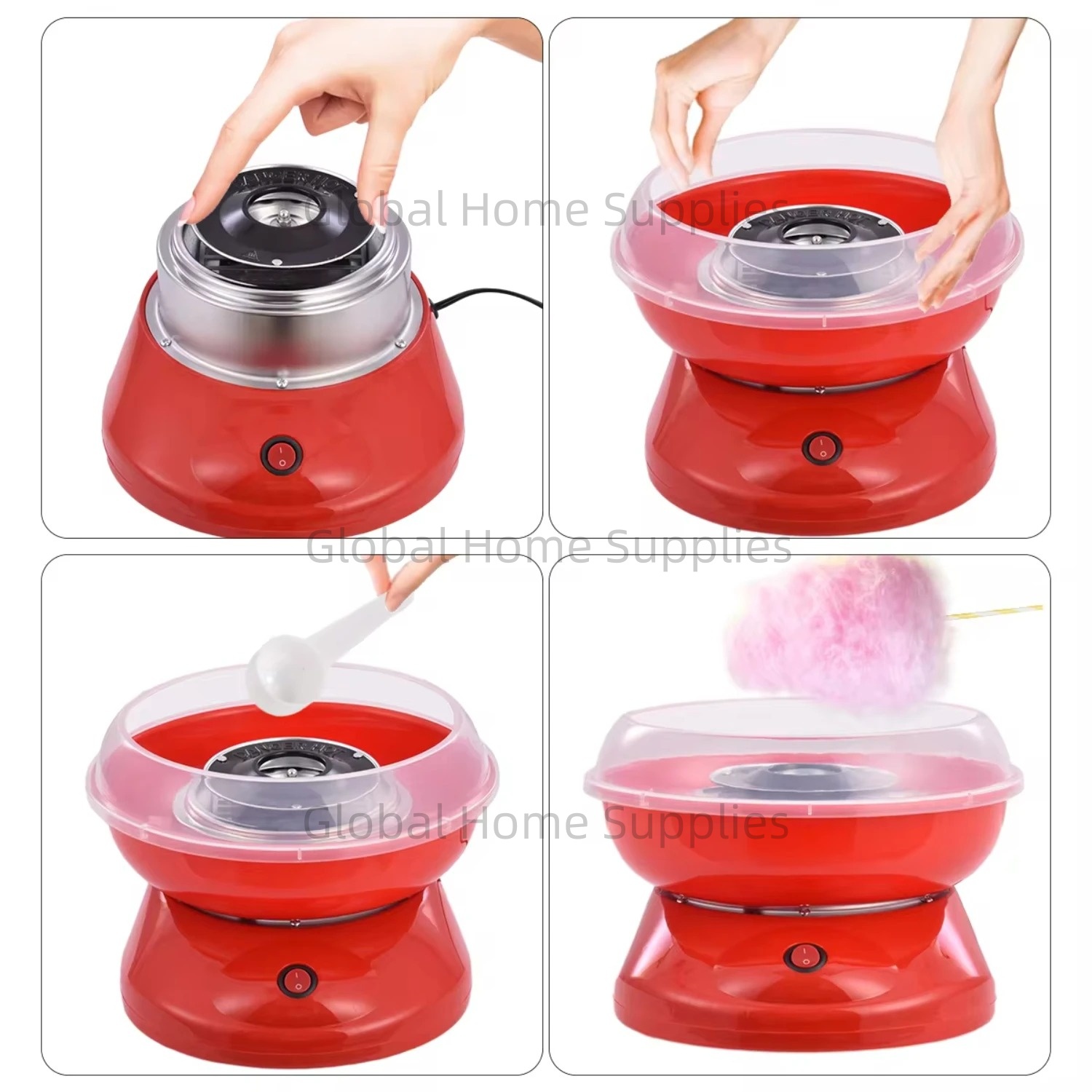 Cotton Candy Machine Electric  - Candy Floss Machine ulasan dan harga