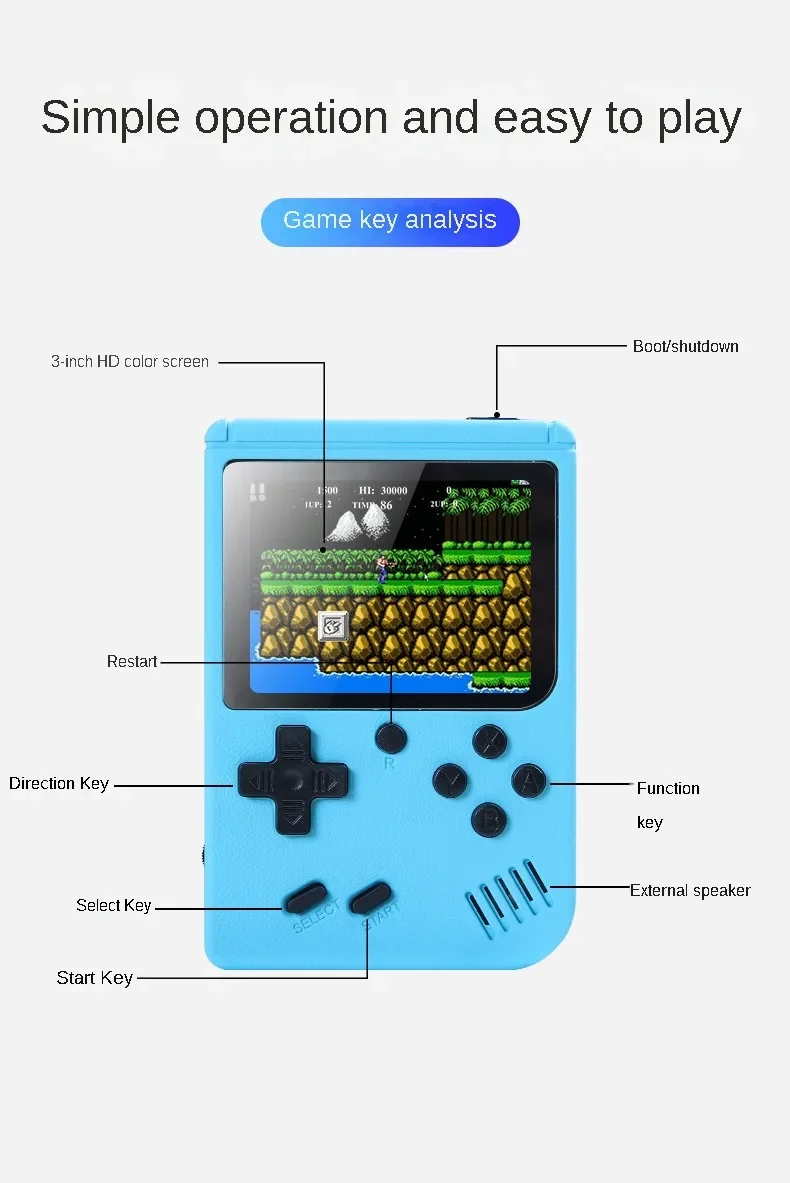 Built-in 500+ Classic Games 8- - Arcade Vibes ulasan dan harga