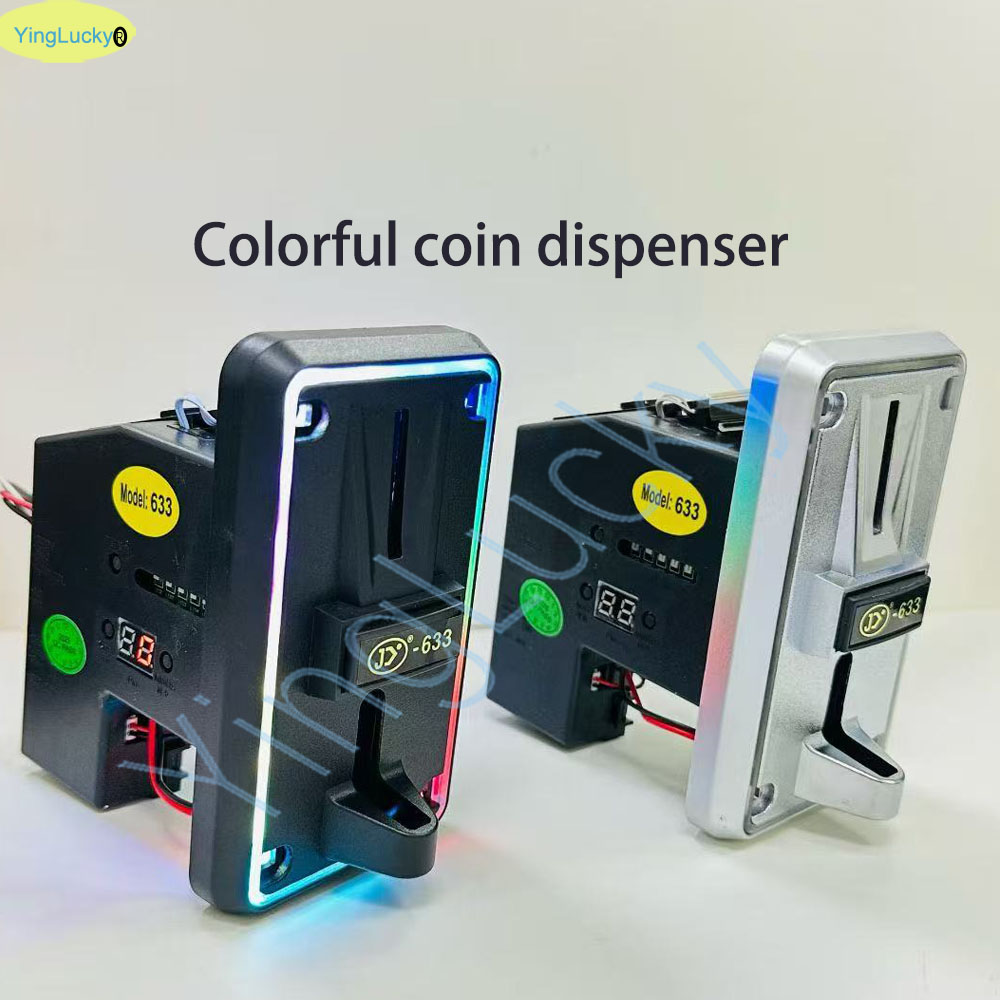 Colorful LED Multi Coin Accept - Arcade And Vending ulasan dan harga