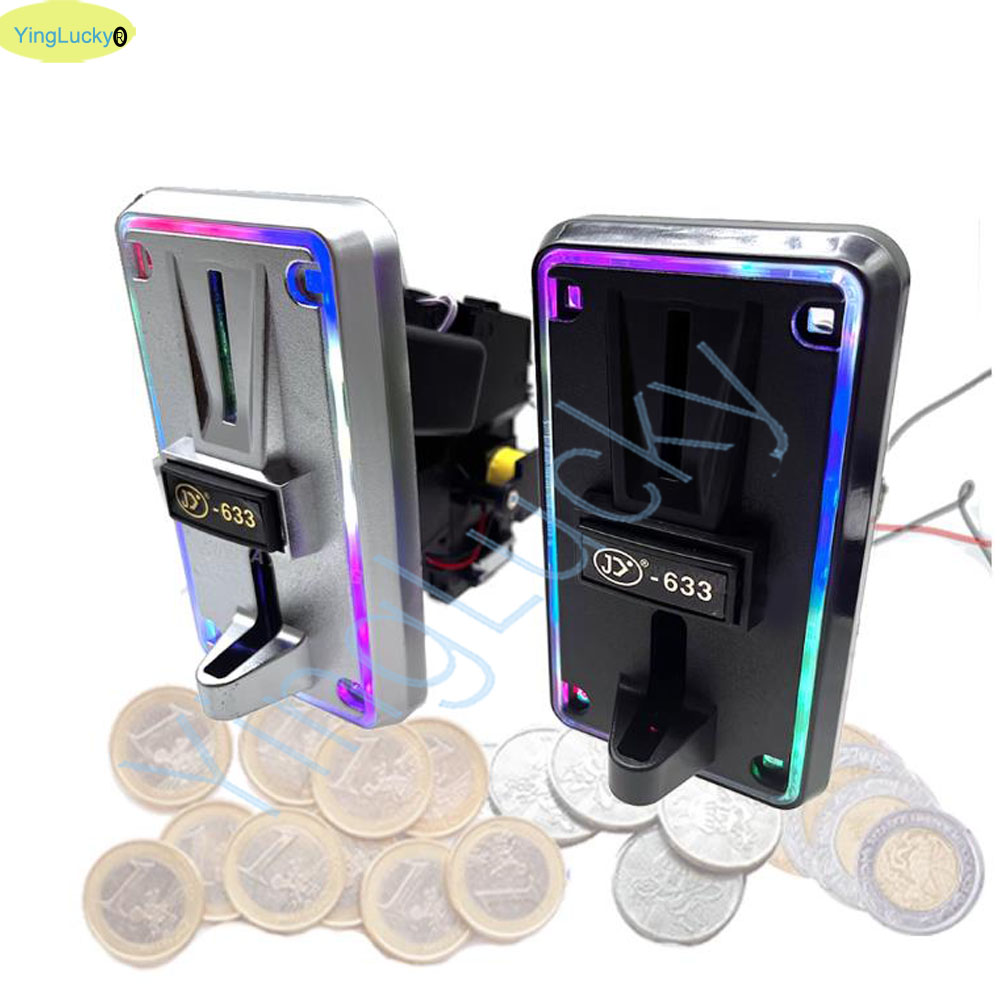 Colorful LED Multi Coin Accept - Arcade And Vending ulasan dan harga