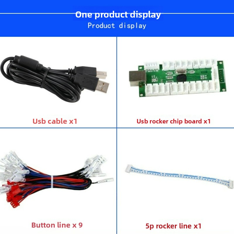 USB Arcade Joystick PCB Kit wi - Arcade Button Pcb ulasan dan harga