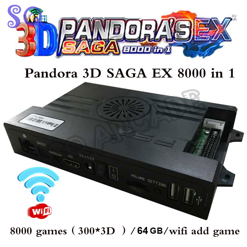 Arcade Pandora Saga Box EX2 80 - Arcade Game Jackpot ulasan dan harga