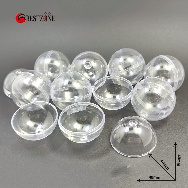 100Pcs/Lot Diameter 40MM Clear - Vending Game ulasan dan harga