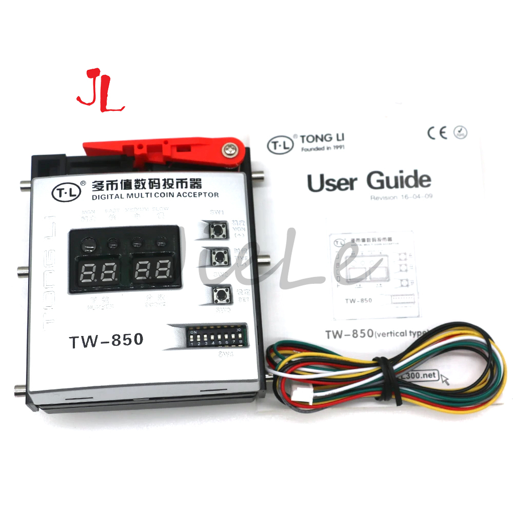 TL TW-850 Multi Coin Acceptor, - Token Coin Mechanism ulasan dan harga