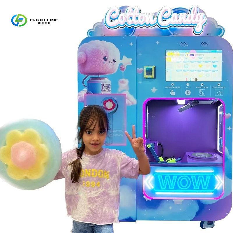 Customize Hot Sale Fully Autom - Candy Floss Machine ulasan dan harga
