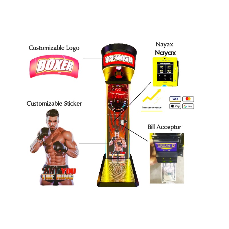 Waterproof Street Boxing Kick  - Boxing Machine Arcade ulasan dan harga