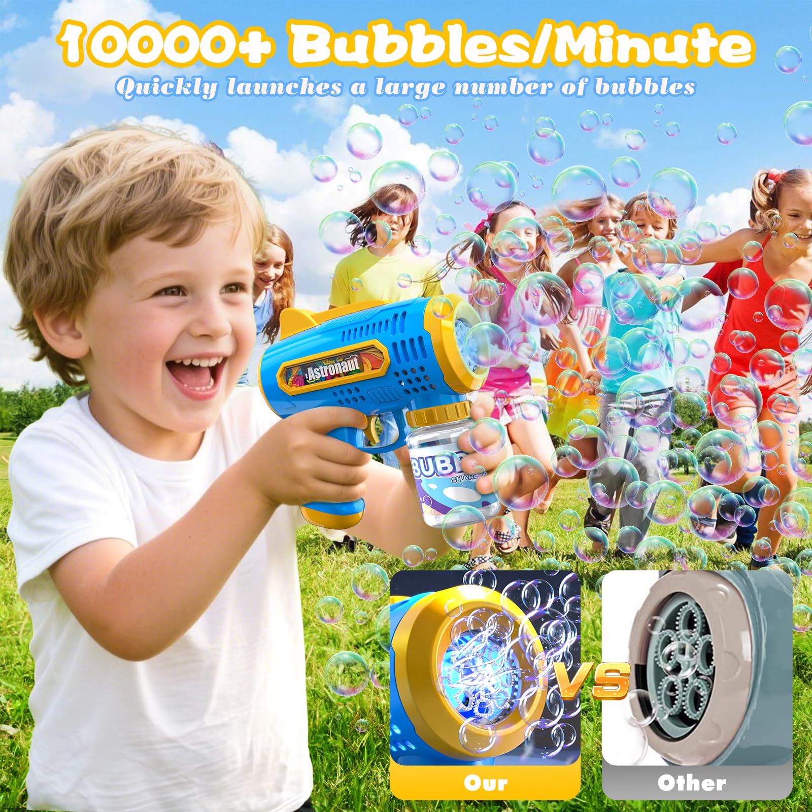 Bubble Gun, Automatic Bubble M - Bubble Gum Machine ulasan dan harga