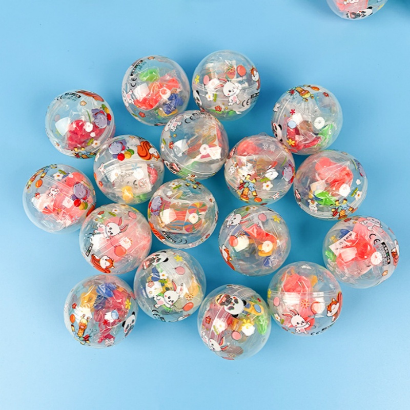 100pcs/bag 50mm capsule ball m - Prize Capsule Toy Machine ulasan dan harga