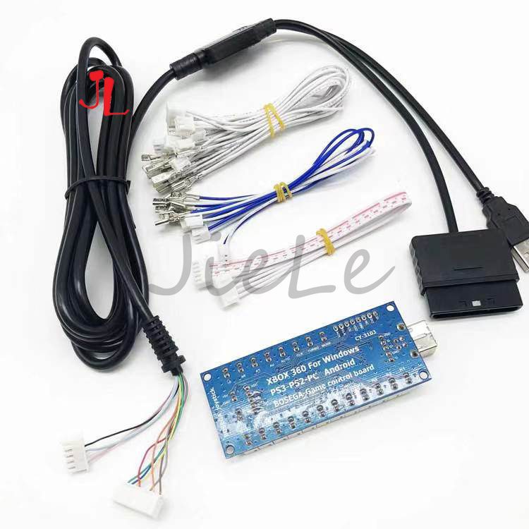USB to Jamma Arcade Game Contr - Arcade Button Pcb ulasan dan harga