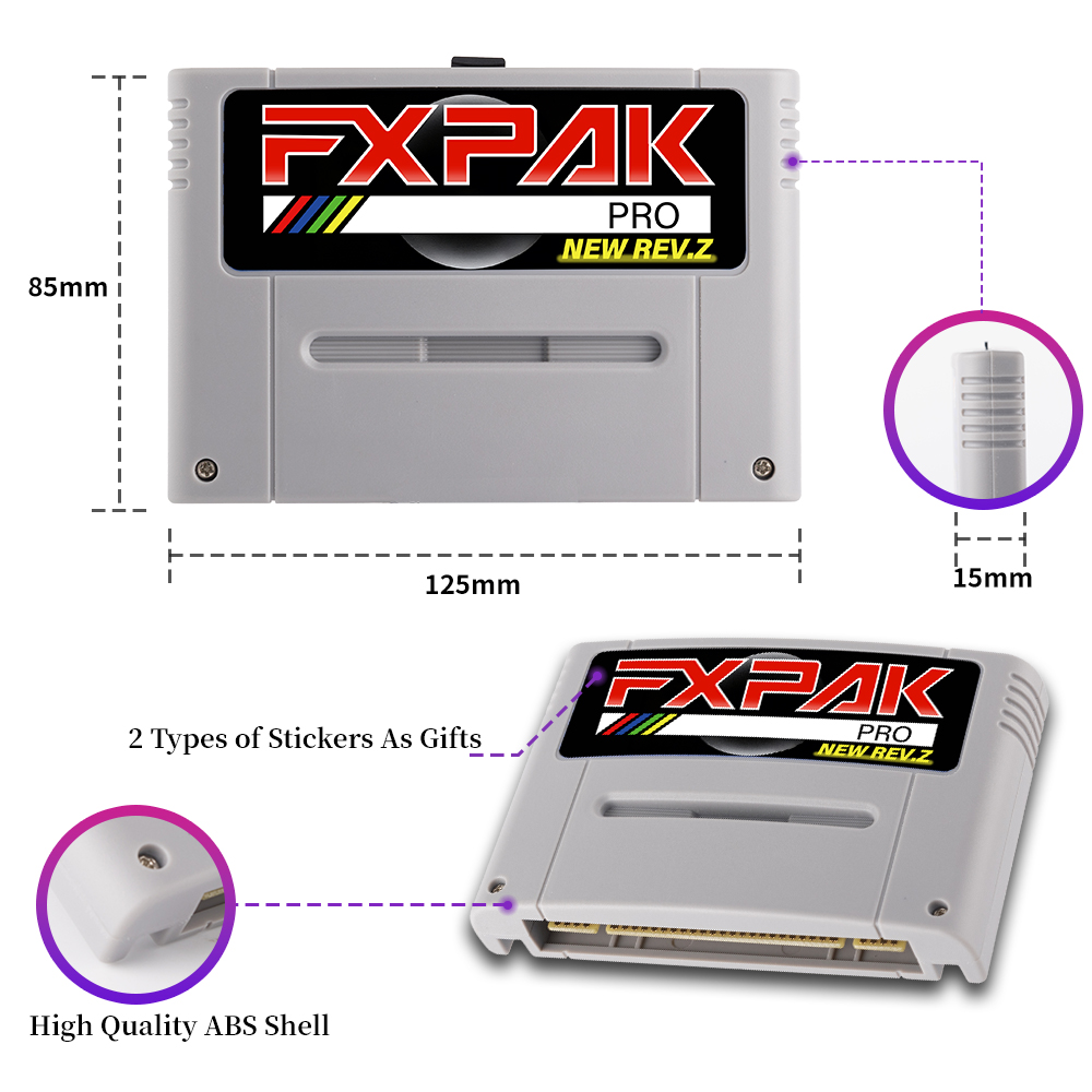 Latest FXPAK Rev. Z  Version P - Arcade Z ulasan dan harga