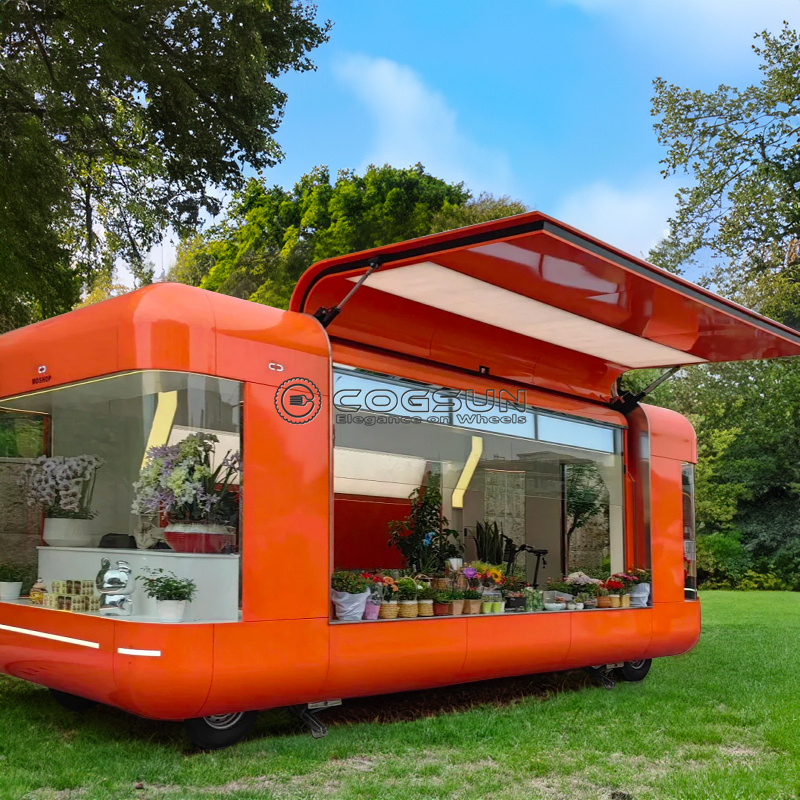 Street Mobile Food Trailer Piz - Hot Dog Vending Cart ulasan dan harga
