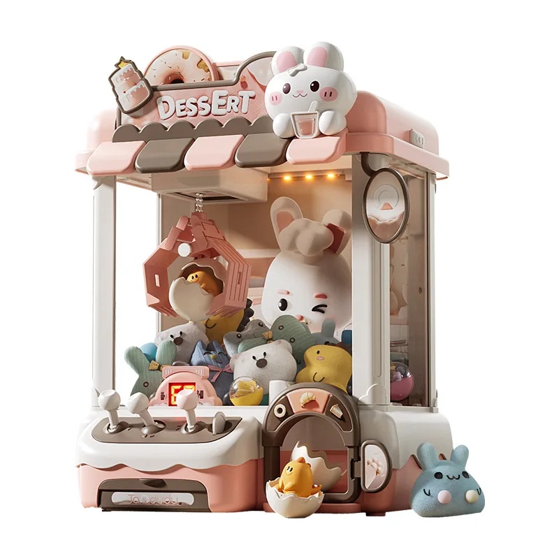 DIY Doll Machine Kids Coin Ope - Claw Crane Machine ulasan dan harga