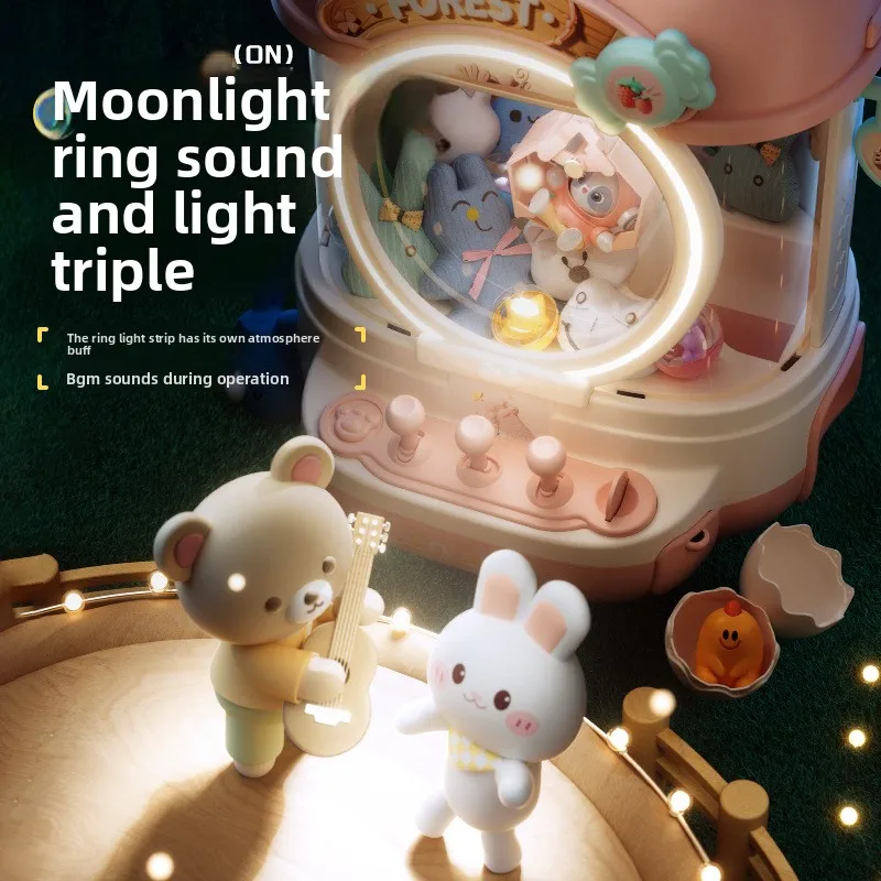 DIY Doll Machine Kids Coin Ope - Claw Crane Machine ulasan dan harga