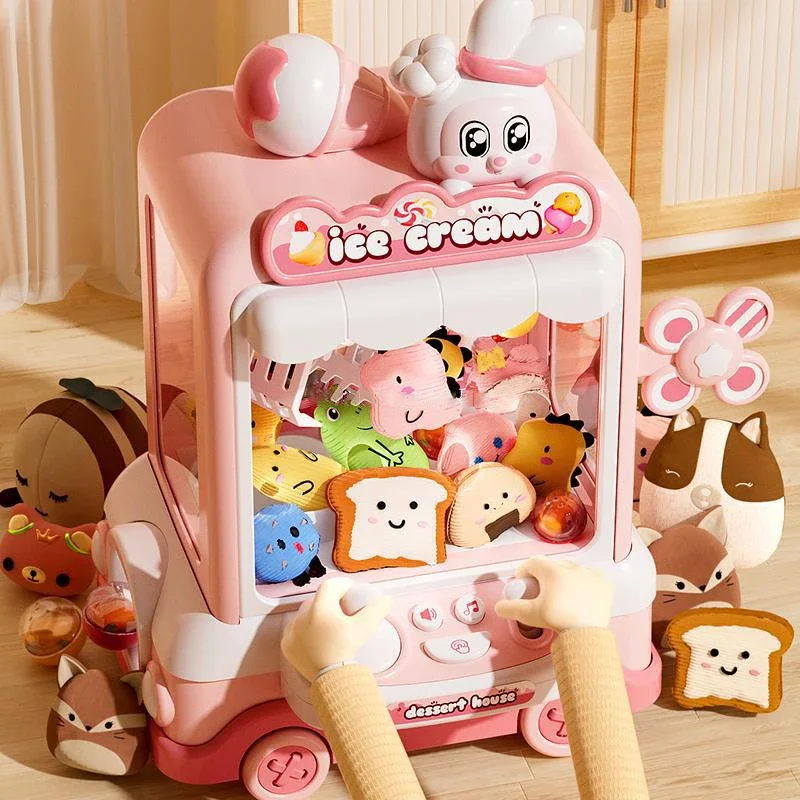 Rabbit Doll Machine Toy for Ki - Claw Crane Machine ulasan dan harga