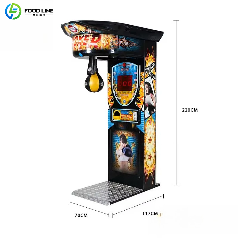 Customized Coin Operated Elect - Boxing Machine Arcade ulasan dan harga