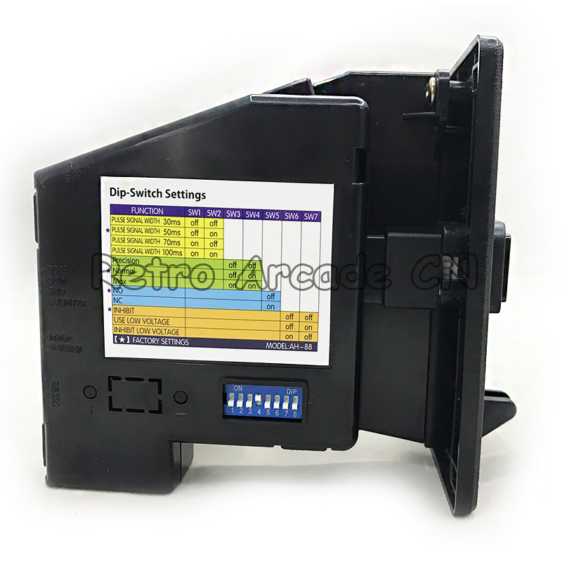 CL LED Logo Multi Coin Accepto - Arcade Game Vending Machine ulasan dan harga