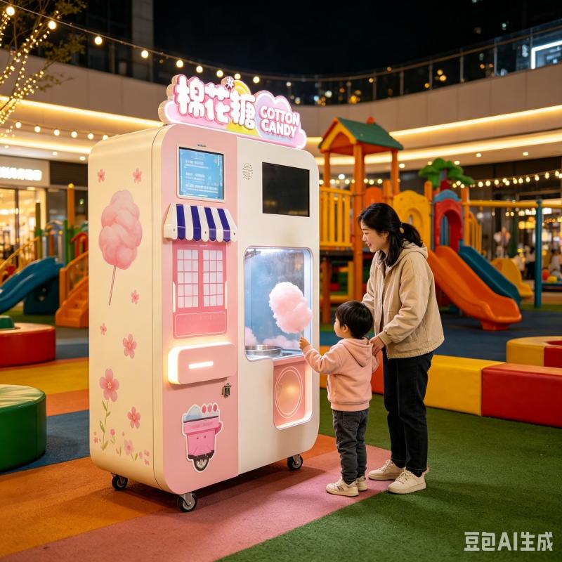 Commercial Cotton Candy Vendin - Candy Floss Machine ulasan dan harga
