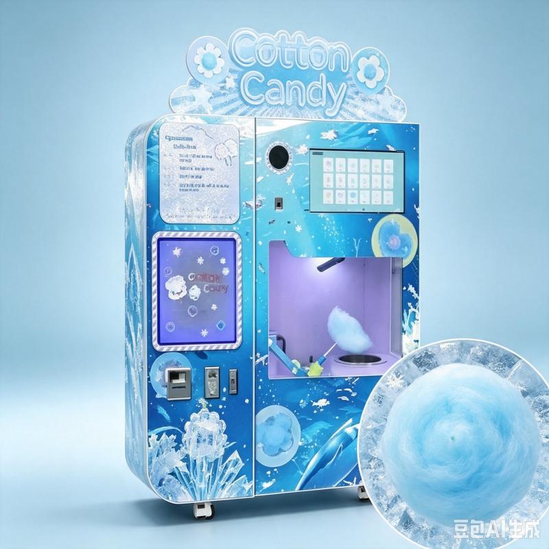 Commercial Cotton Candy Vendin - Candy Floss Machine ulasan dan harga