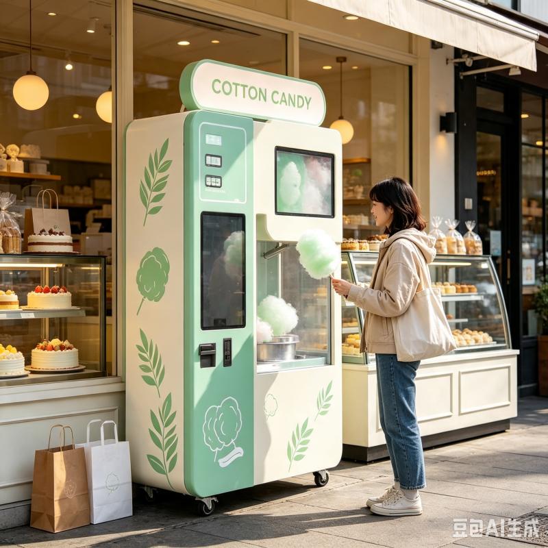 Commercial Cotton Candy Vendin - Candy Floss Machine ulasan dan harga