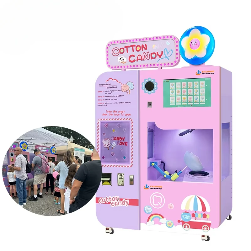 Customized Cotton Candy Vendin - Candy Floss Machine ulasan dan harga