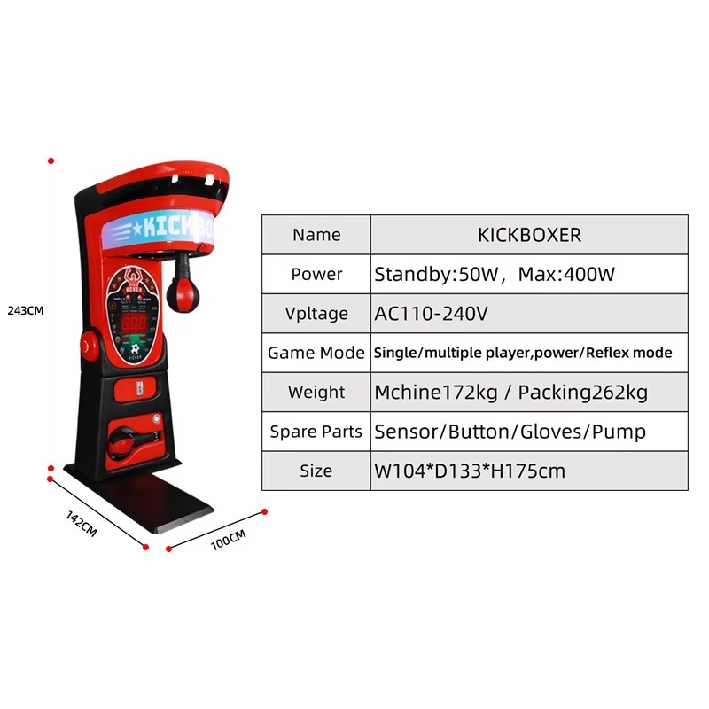FL Wholesale New Kickboxer Coi - Arcade Game Vending Machine ulasan dan harga