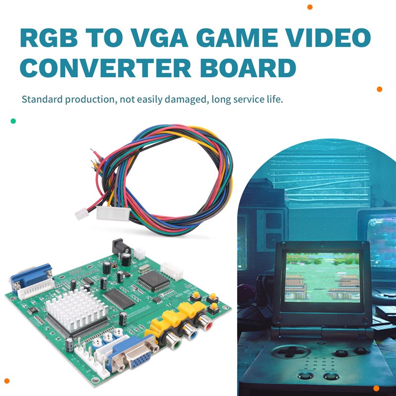 ABKN-GBS8200 CGA/EGA/YUV/RGB T - Usb Game Board Jamma ulasan dan harga