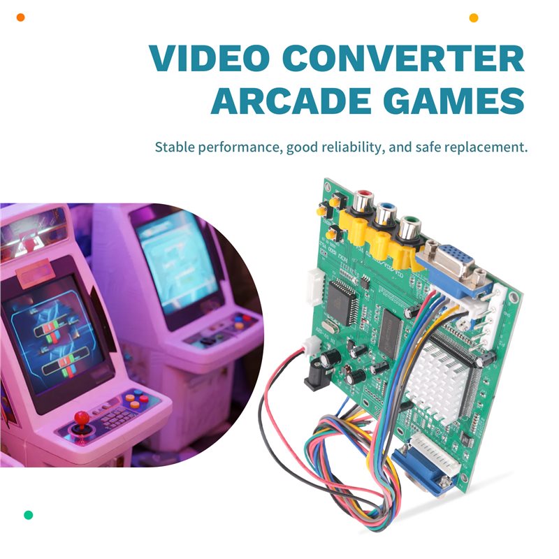 ABKN-GBS8200 CGA/EGA/YUV/RGB T - Usb Game Board Jamma ulasan dan harga